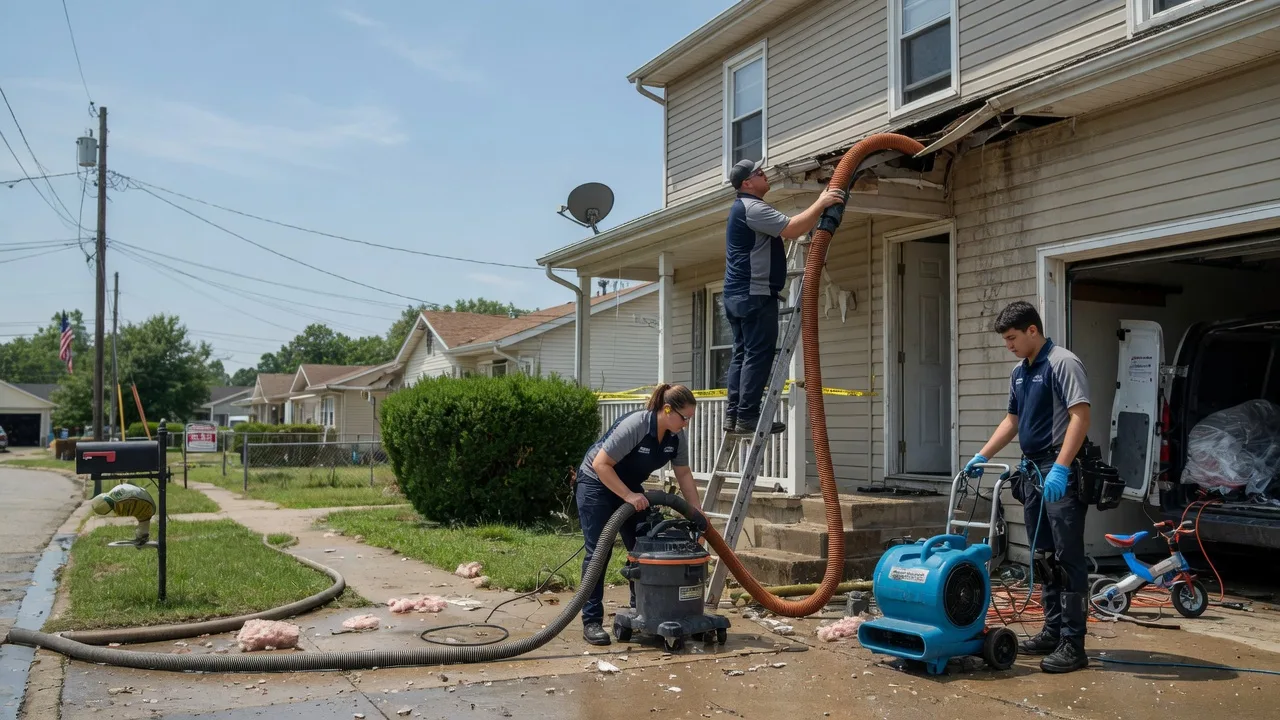 Water Damage Restoration in Shade, OH near me